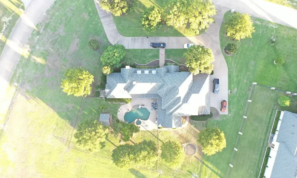 New shingle roof installation on a home in North Canton